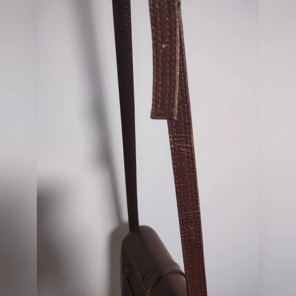 Vintage Designer Guy Laroche Paris Medium Brown Shoulder Bag - Picture 11 of 12